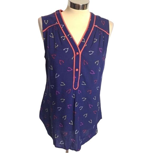 ModCloth Cafe au Soleil wishbone retro blouse - Picture 4 of 7